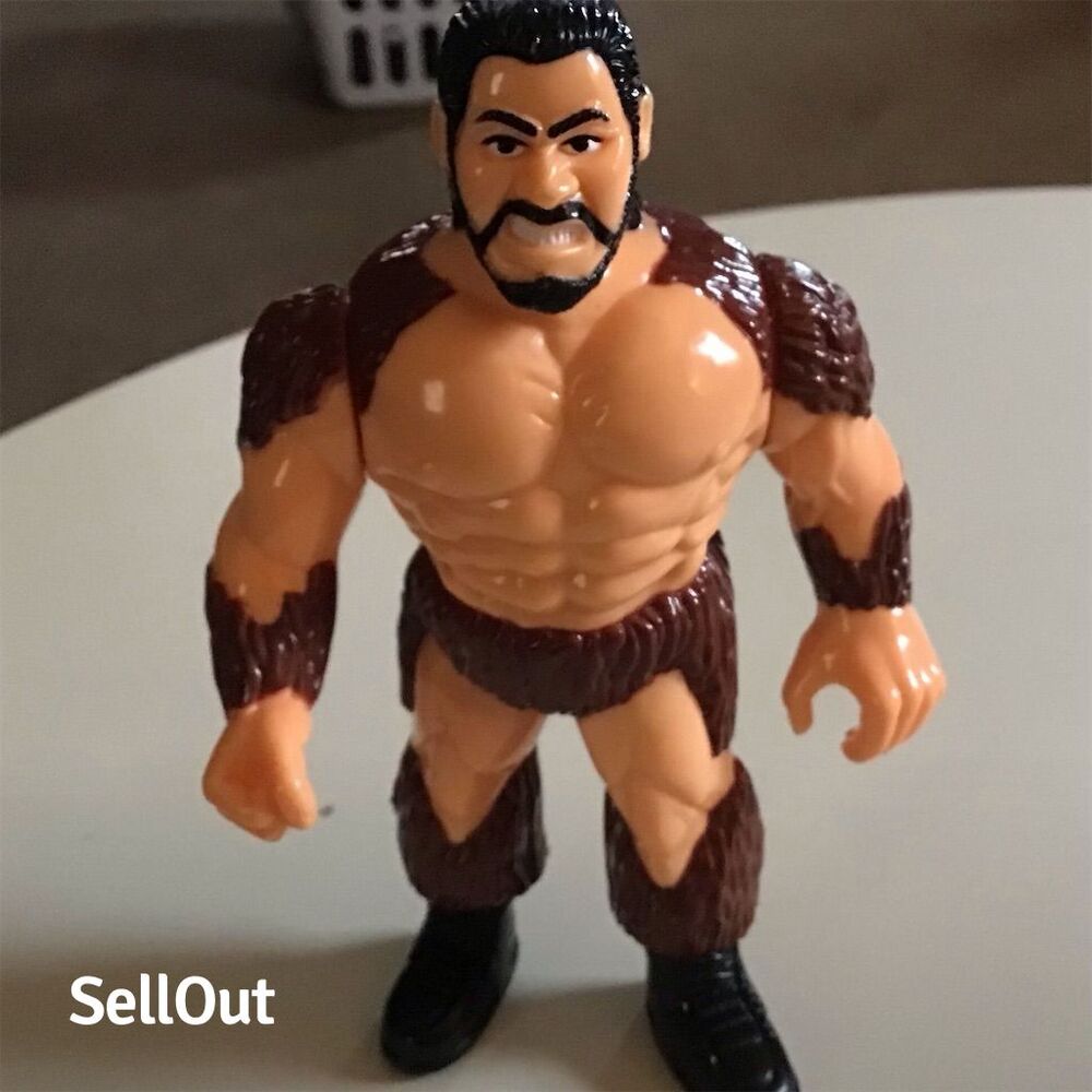 Vintage 1994 Hasbro WWF Giant Gonzalez Action Figure Series 10